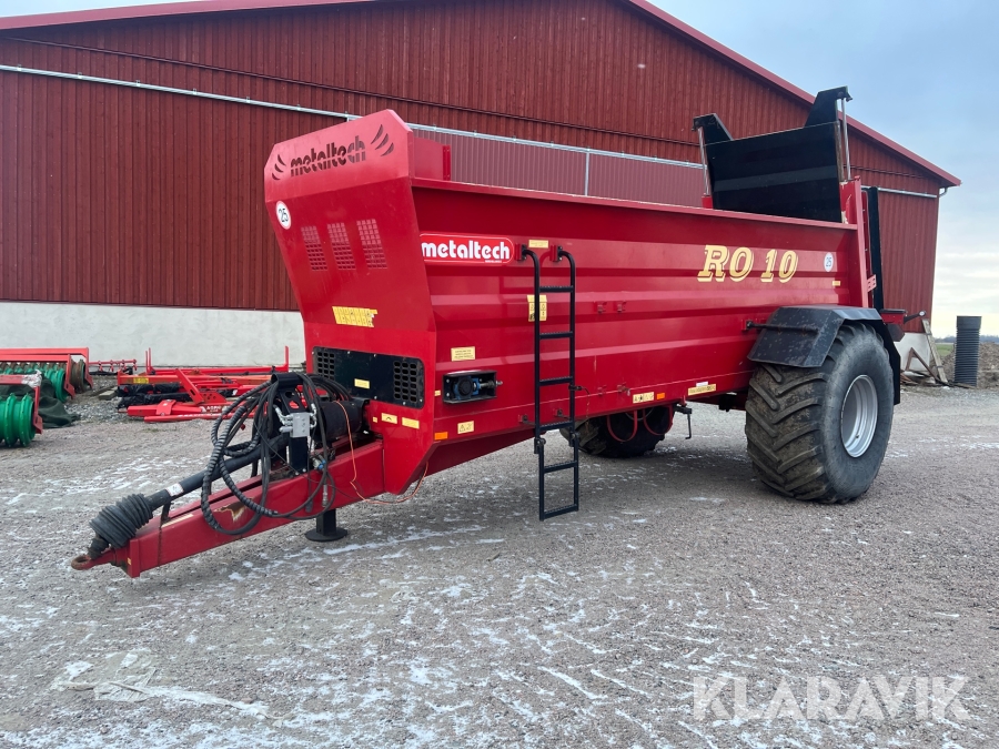 Gödselspridare Metaltech RO 10