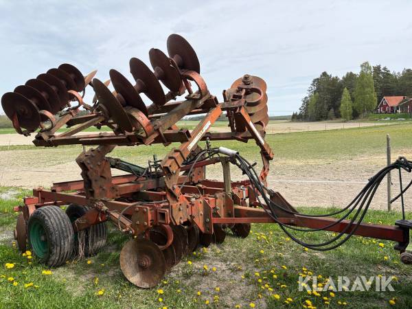 Tallriksredskap Kverneland 4,50 m bredd