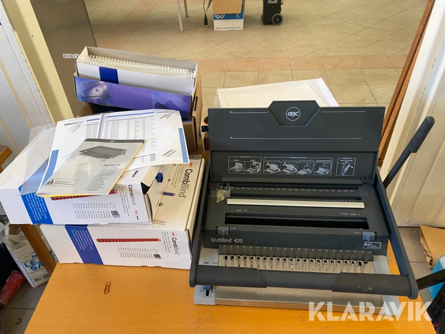 Spiralbindare GBC MultiBind  420