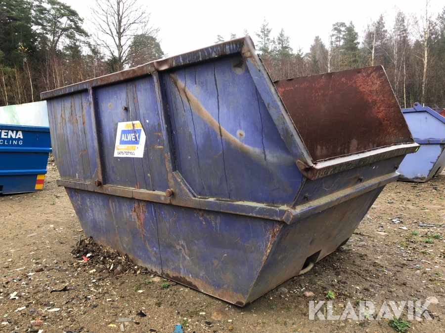 Avfallscontainer ca 8-10 m3