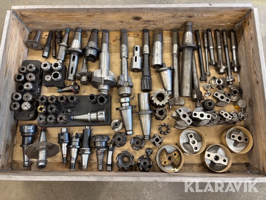 Diverse fräsverktyg Granlund, Sandvik & EPB