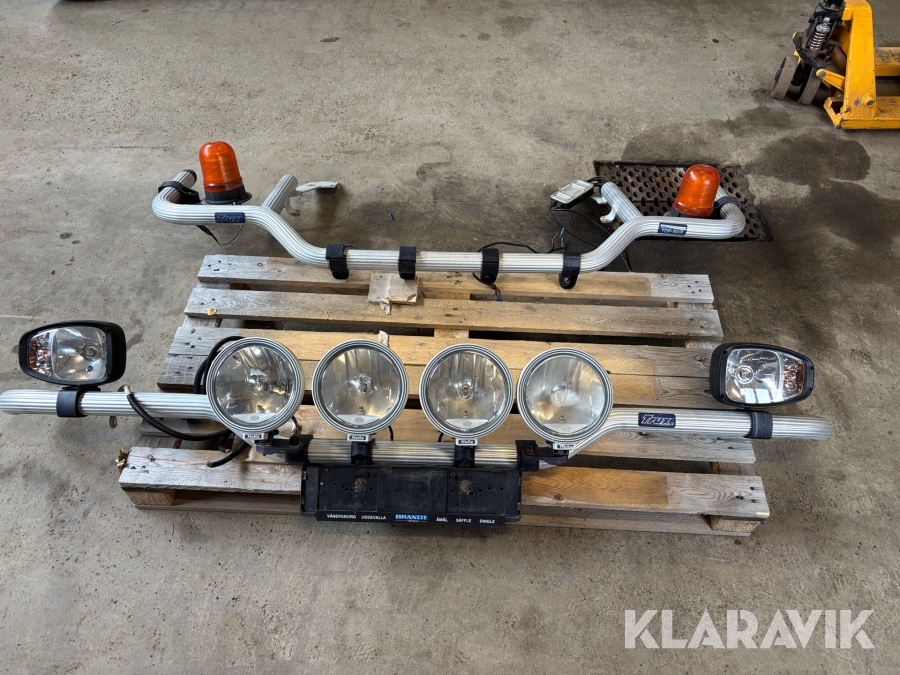 Extraljusbågar med belysning Trucks, top-bar