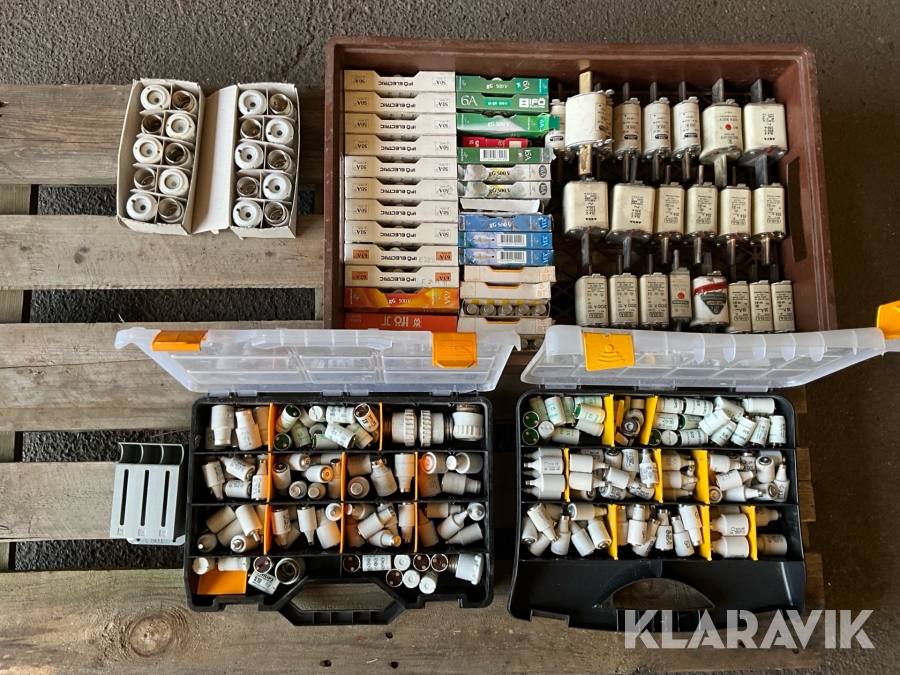 Olika sorters säkringar / proppar