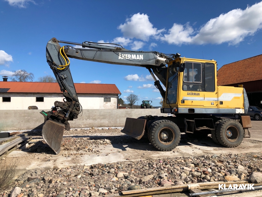 Grävmaskin Åkerman  EW150 Hjulgrävare 