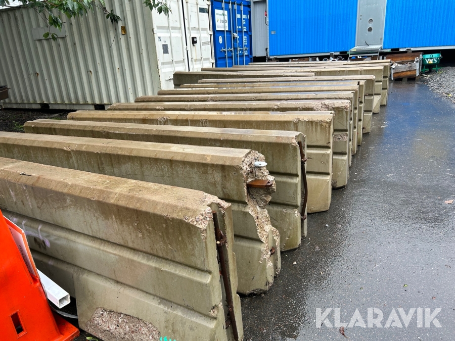 Skyddsbarriärer 16 st