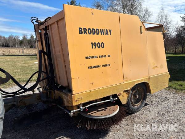 Sopmaskin med tipp Broddway 1900