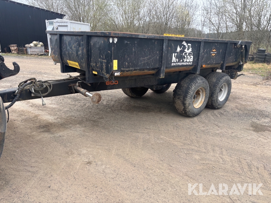 Dumpervagn Palmse 800