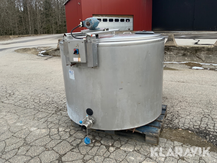 Mjölktank Wedholms OF813AD 1 stycken 900 liter