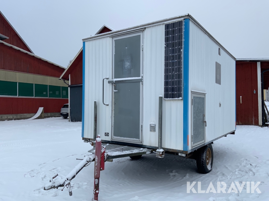 Manskapsbod Valla vagnen MPV 3 med värmeanläggning