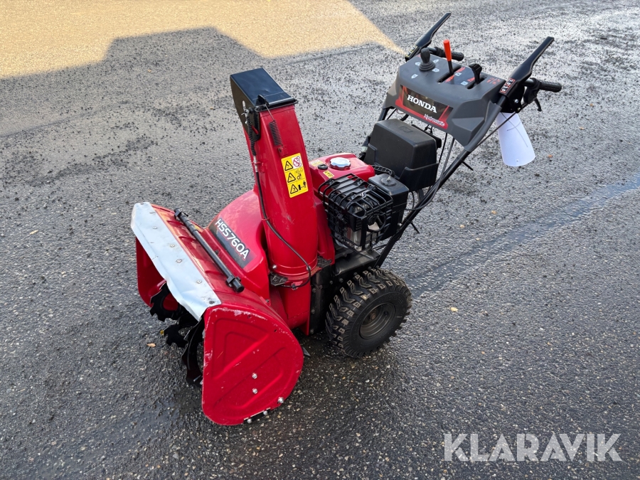 Snöslunga Honda HSS760A