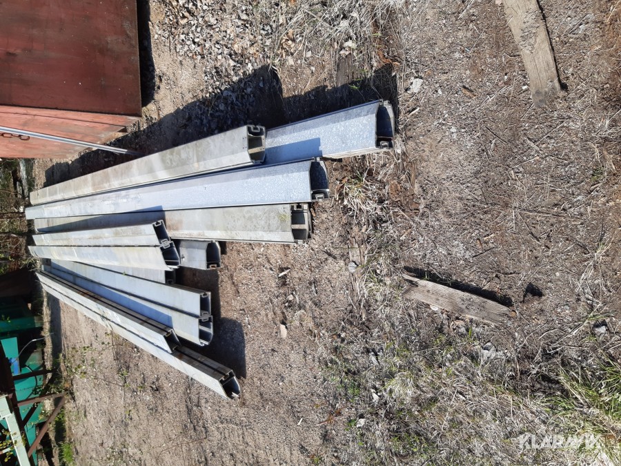 10st - Aluminiumbalkar