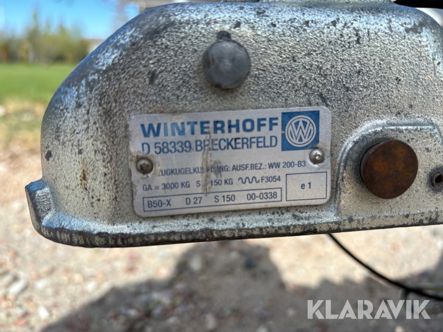 Personbilssläp TGAB CE100035R