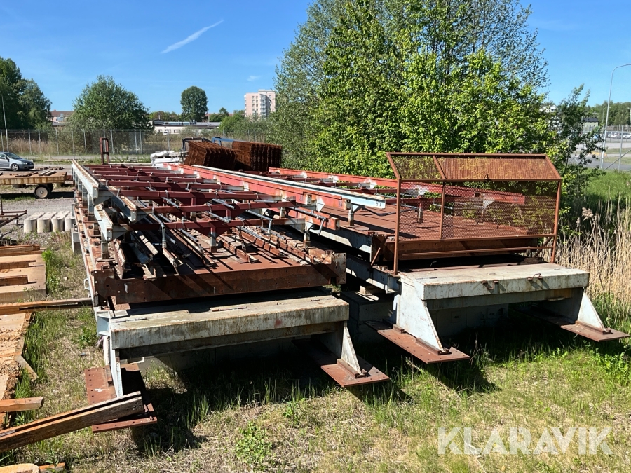 Gjutbord för förspända element Korsun Teräs 2,4x48  meter