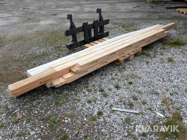 Grangolv, pärlspont och MDF-lister