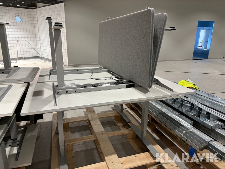 Höj- och sänkbara skrivbord 6 st ROL Ergo