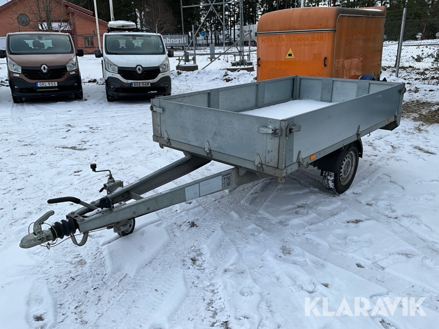 Personbilssläp Brenderup 750 kg