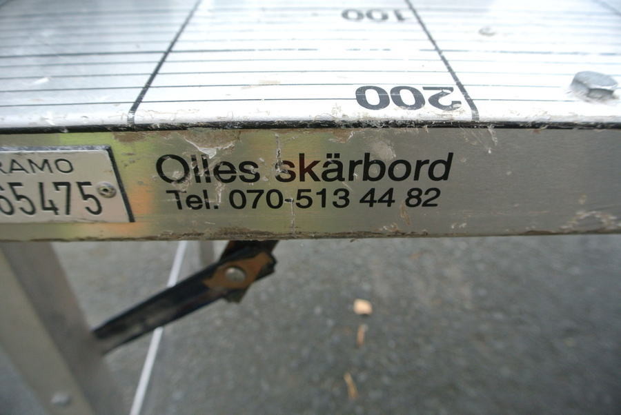 Skärbord för Isolering