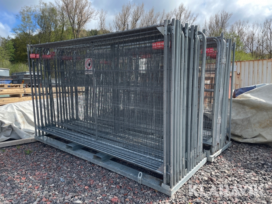 Byggstaket inkl markstöd blandade fabrikat