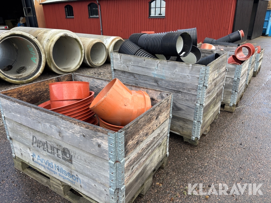 Markavloppskoppling / rörkopplingae Uponor 5st pallar