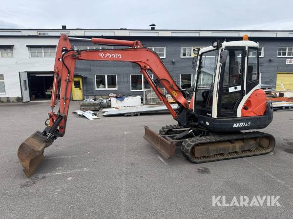Grävmaskin Kubota KX121-3