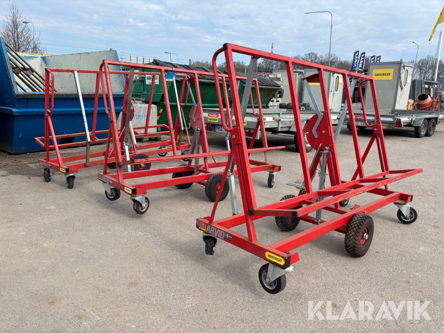 Skivvagn Starke Arvid 10400 3 st