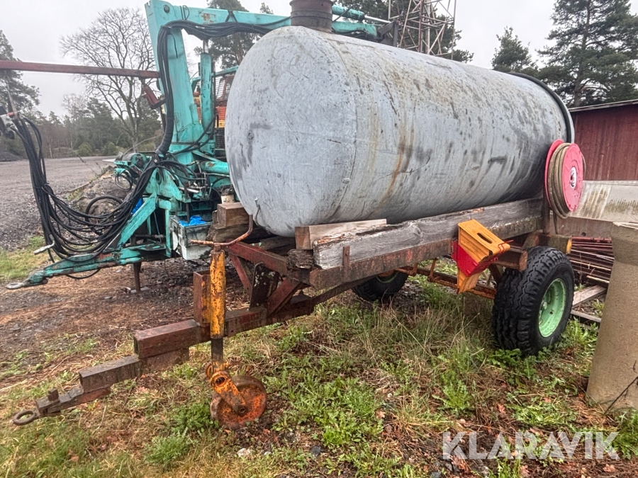 Tankvagn inkl pump