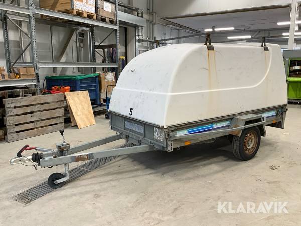 Personbilssläp Rekotrailer Flakkärra
