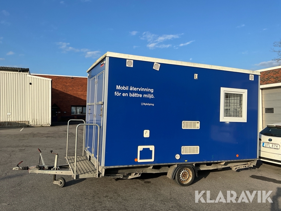 Personalvagn Scanvogn Valla vagnen 1500