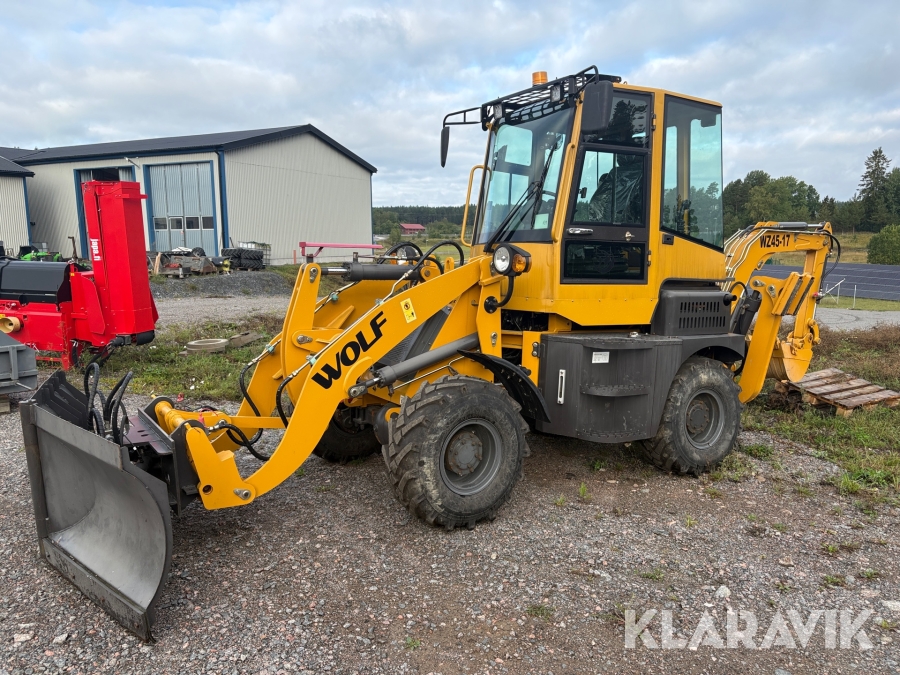 Grävlastare Wolf WZ45-17