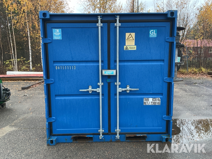 Gascontainer ContainerTjänst 8m3