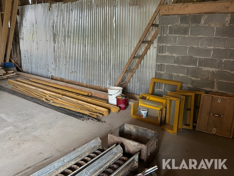 Material för spannmålsfickor med fläktar  