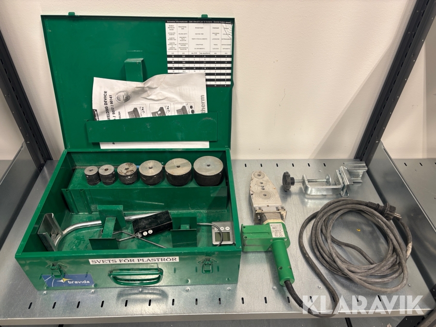 Svets Aquatherm AQ 63 TF Svetsmaskin för plaströr