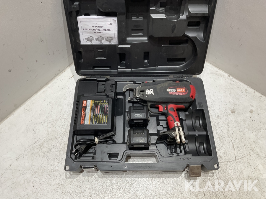 Najmaskin för stål Max RB397