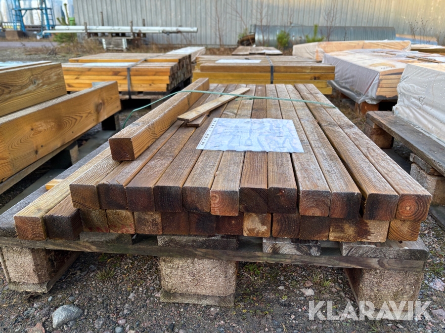 Regel tryckimpregnerat 45x45 26st