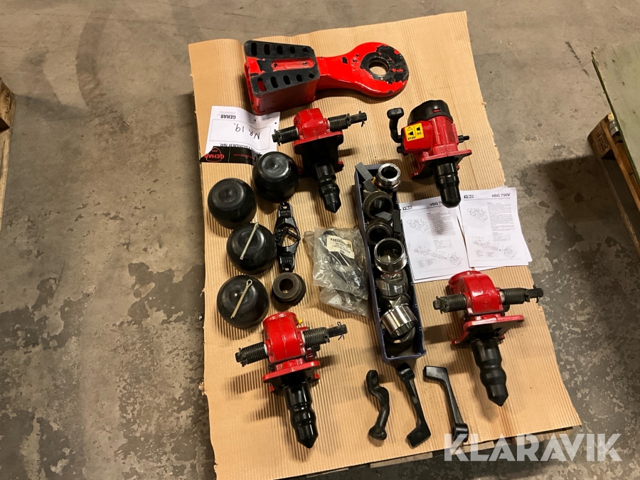 Kopplingsdelar VBG 795V / 750V till lastbilsdrag