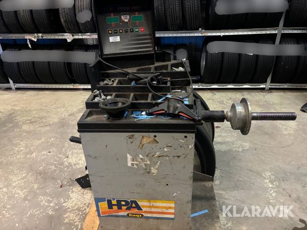 Däckbalanseringsmaskin HPA Faip
