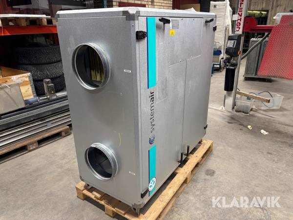 Ventilationsaggregat Systemair Topvex SC03 HW-R-CAV