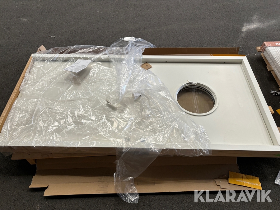 Ytterdörr med karm Raw Hav 10x21