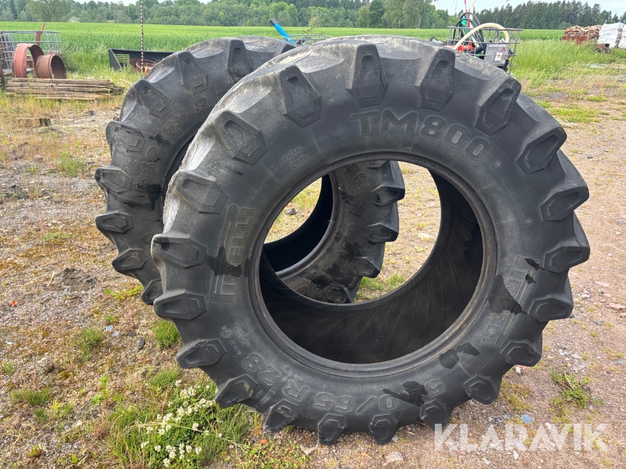 Traktordäck Pirelli / Trelleborg TM800 540/65R28 2st