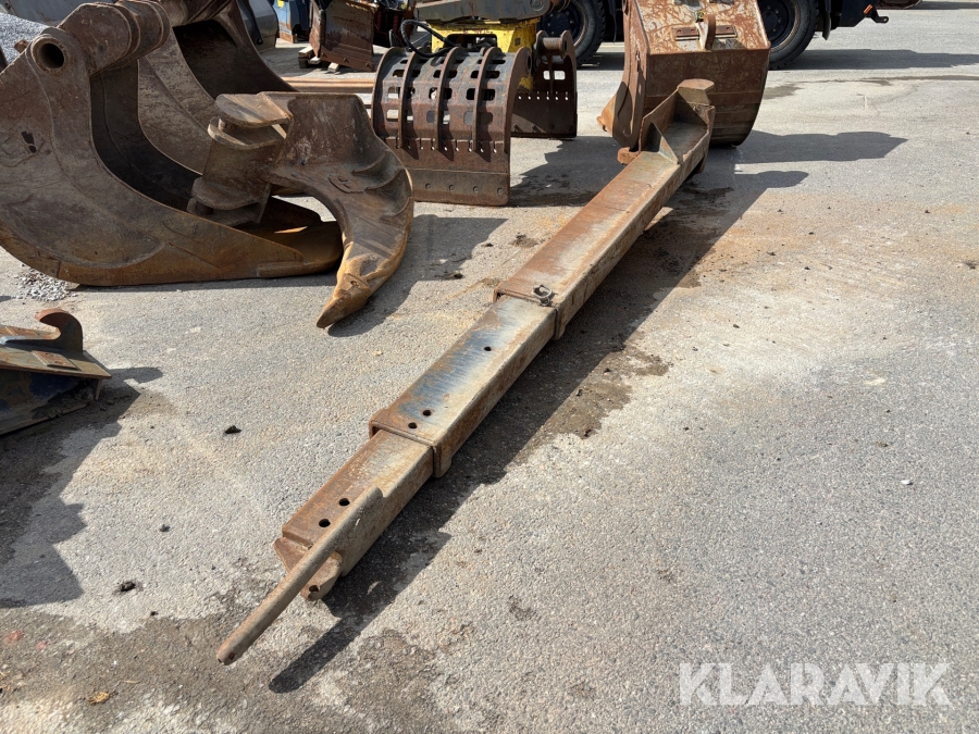 Kranarm för sprängmattor