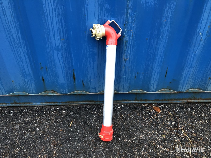 Rör till en brandpost 