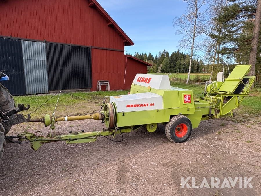 Hårdpress / småbalspress Claas Markant 41