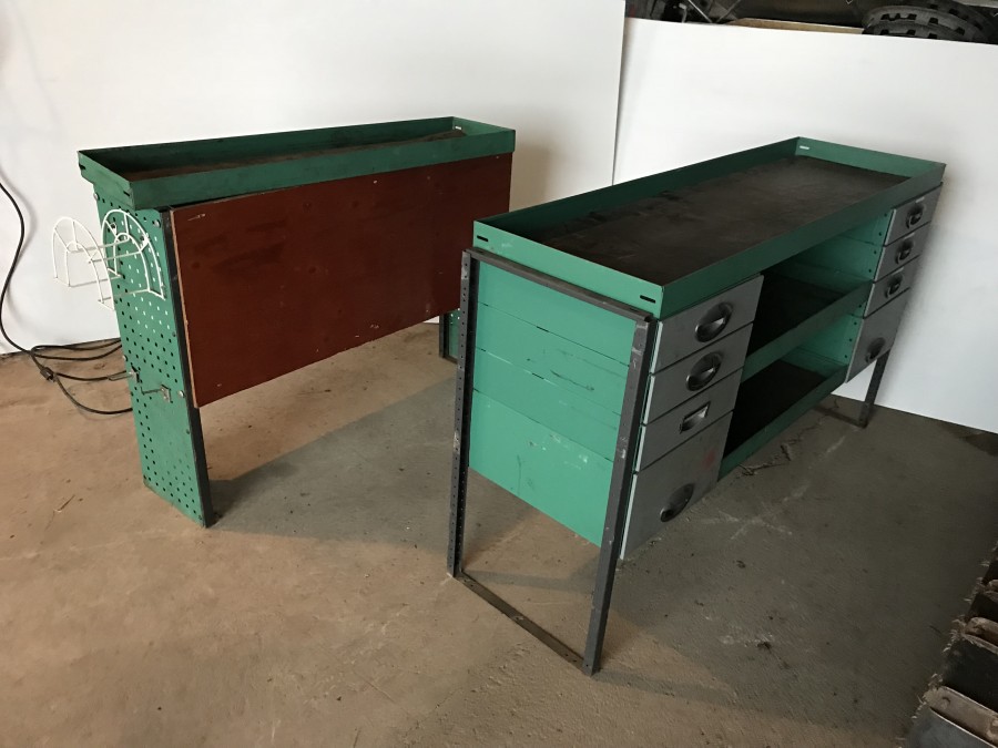 Verkstadsinredning till bil 