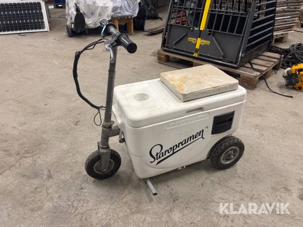 Eldriven kyl-låda Cooler Scooter