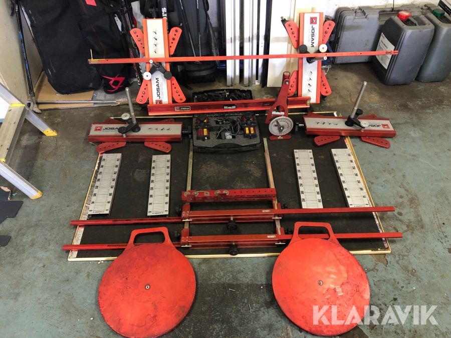 Utrustning för hjulinställning på lastbil Josam AM20 D1