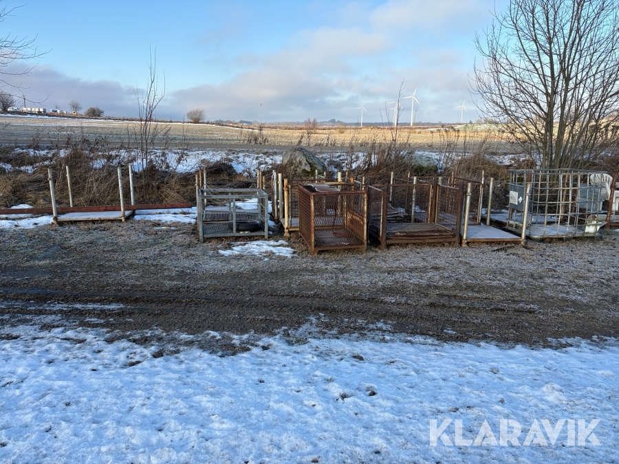 Förvaringshäck olika modell 13st