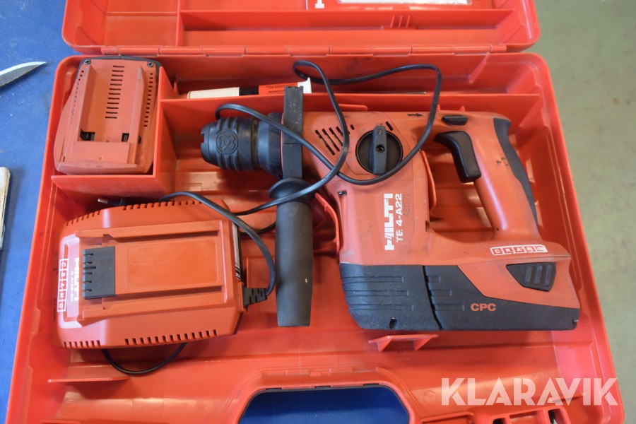 Borr & Bilningsmaskin Hilti TE4 A22 batteridriven