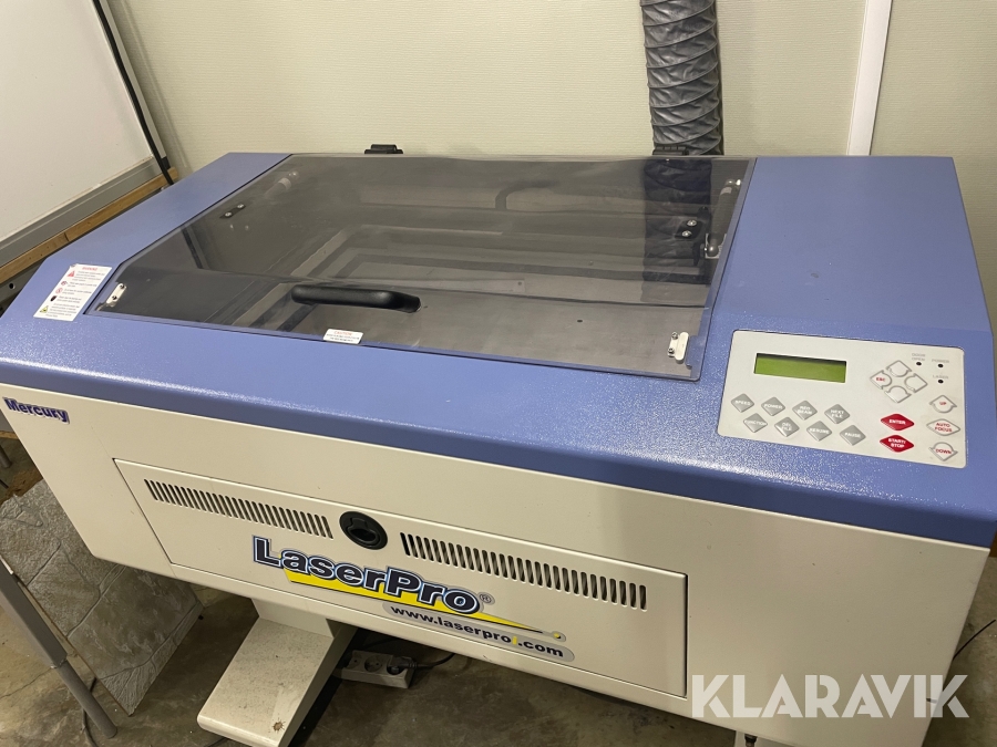 Lasergravyrmaskin Mercury Laserpro 25W CO2, Åmål, Klaravik a