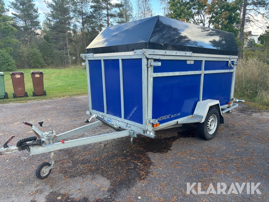 Personbilssläp Nordic 1000