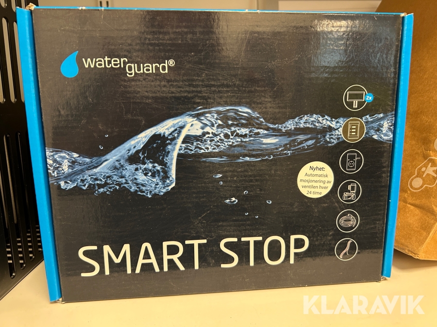 Vattenfelsbrytare Waterguard Smart Stop trådlös